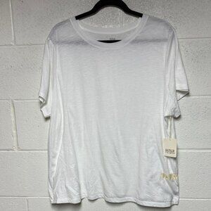 a.n.a Classic White Tee